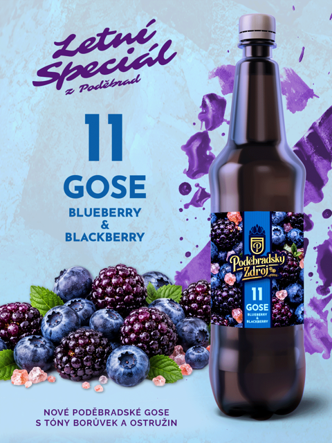 Letní speciál 11 GOSE Blueberry & Blackberry