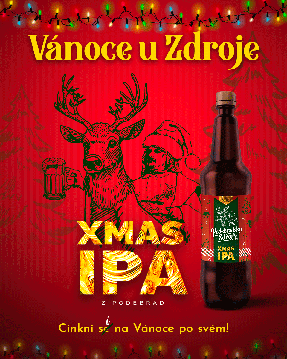 XMAS IPA — Vánoce u Zdroje